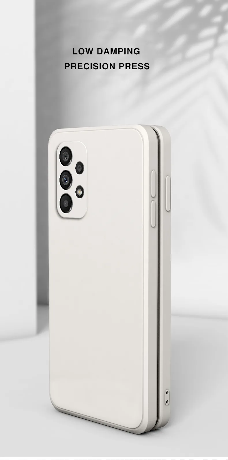 Funda Original Phone Case for Samsung A13 A23 A33 A53 A73 5G Matte Silicone Fundas Galaxy A13 4G 5G Camera Protective Cover Case detail 5