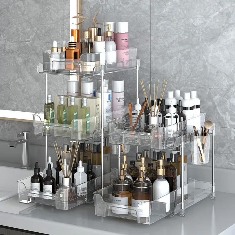 3-Tier Makeup Storage Drawer Organiser image 4