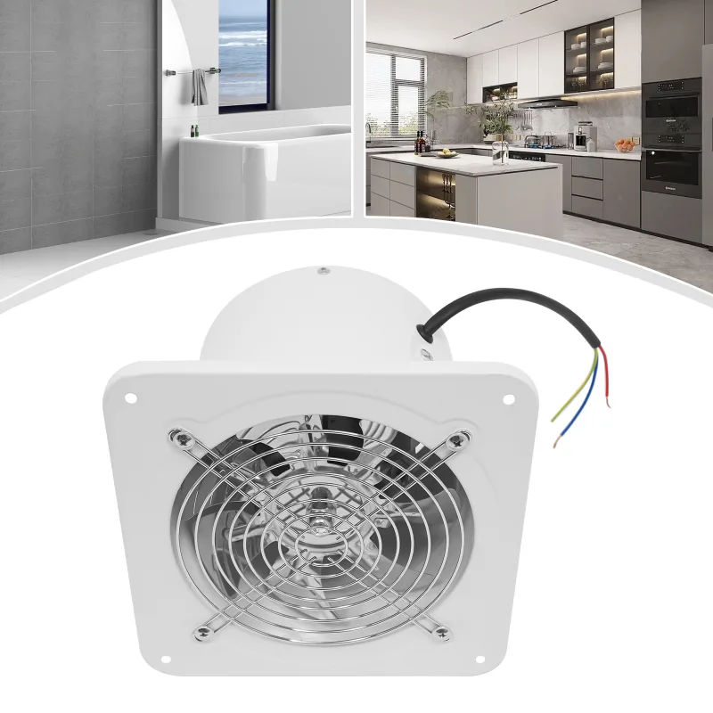 6-inch Metal Exhaust Fan for Kitchen or Bathroom image 1