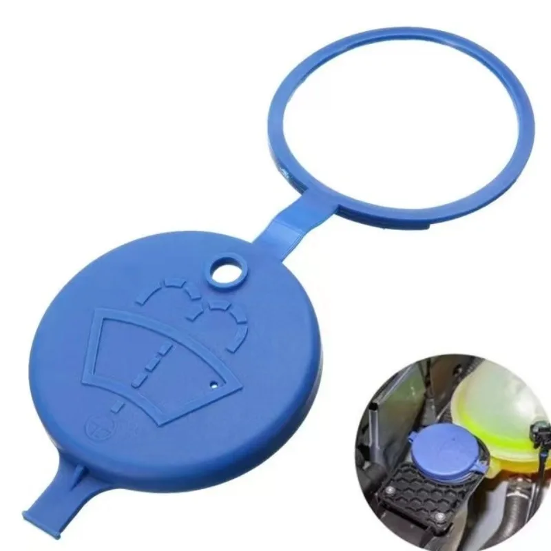 1/2Pcs Car Accessories Car Windshield Wiper Washer Fluid Reservoir Lid Cover Tank Bottle Pot Cap For Ford Peugeot 208308 image 4