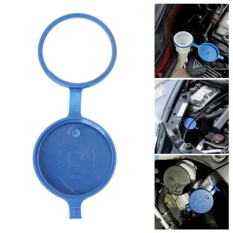 1/2Pcs Car Accessories Car Windshield Wiper Washer Fluid Reservoir Lid Cover Tank Bottle Pot Cap For Ford Peugeot 208308 image 5