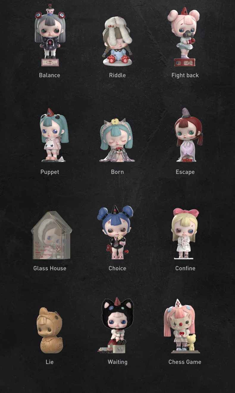 POP MART TINYTINY-PROLOGUE SERIES FIGURES 1PC/12PCS Blind Box POPMART detail 2
