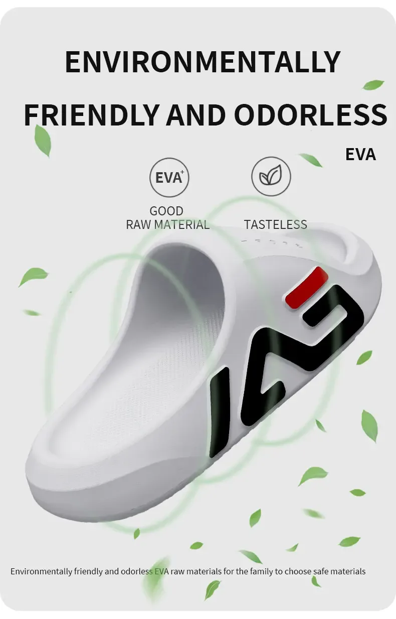 Extra-thick Sole Men Soft Air Cushion Casual Slippers EVA Sandals Fashion Flip Flops Outdoor Summer Seaside Beach Shoes detail 8