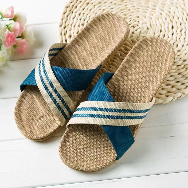 Home Slippers for Spring, Autumn and Summer, Indoor Non-Slip Silent Floor Slippers detail 1