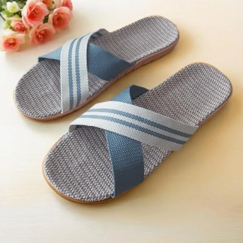 Home Slippers for Spring, Autumn and Summer, Indoor Non-Slip Silent Floor Slippers detail 2