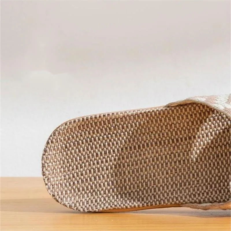 Home Slippers for Spring, Autumn and Summer, Indoor Non-Slip Silent Floor Slippers detail 5