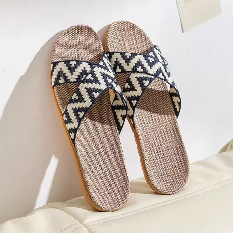 Home Slippers for Spring, Autumn and Summer, Indoor Non-Slip Silent Floor Slippers detail 6