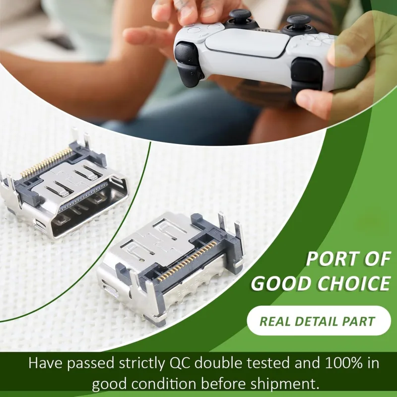 HDMI Port Replacement for Sony PlayStation 5 PS5 Socket Jack Interface Connector for PS5 Console Accessories Parts - image 6