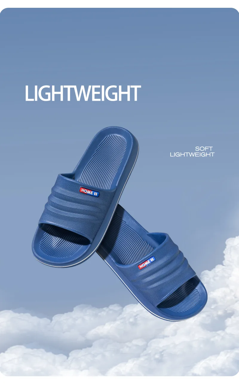 Summer Home Slippers Bathroom Beach Indoor Slides Comfortable Lightweight Outdoor Sandals detail 3