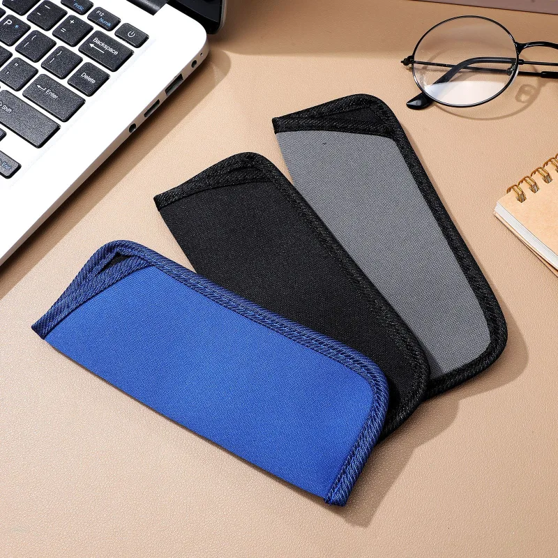 3pcs Slim Eyeglass Pouch Bag Slip In Sunglasses Protective Holder Portable Eyewear Sleeves Accessories image 5