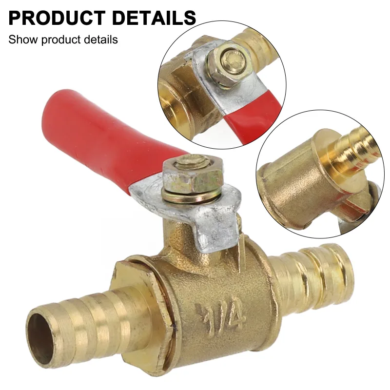 1set In-Line Fuel Tap 8mm 5/16IN Fuel Tap For Motorcycle Tractor Quad Bike Fuel Flow Control In-Line Fuel Tap Motorcycle image 2