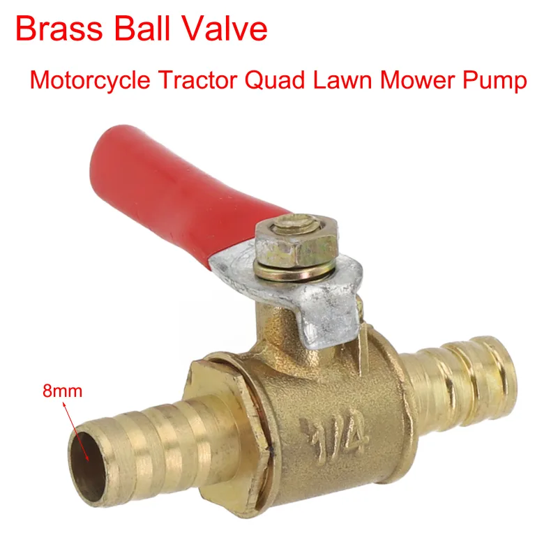 1set In-Line Fuel Tap 8mm 5/16IN Fuel Tap For Motorcycle Tractor Quad Bike Fuel Flow Control In-Line Fuel Tap Motorcycle image 3