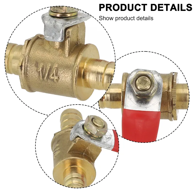 1set In-Line Fuel Tap 8mm 5/16IN Fuel Tap For Motorcycle Tractor Quad Bike Fuel Flow Control In-Line Fuel Tap Motorcycle image 4