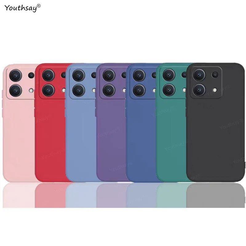 For Xiaomi Redmi Note 14S Case Redmi Note 14S Cover Funda Coque Soft Original Liquid Silicone Back Case Redmi Note 14S - image 1