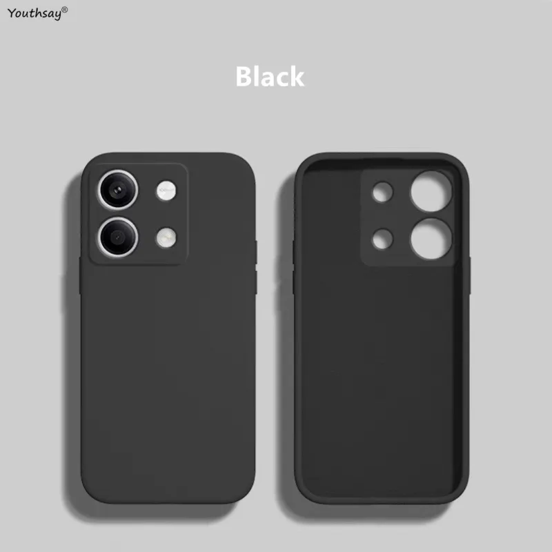 For Xiaomi Redmi Note 14S Case Redmi Note 14S Cover Funda Coque Soft Original Liquid Silicone Back Case Redmi Note 14S - image 2