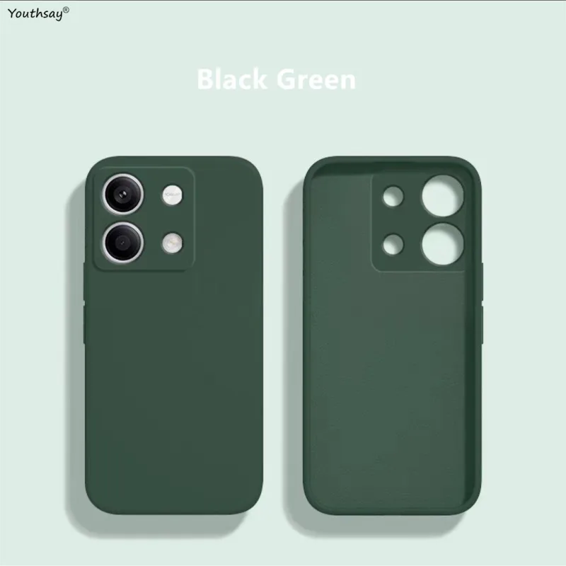 For Xiaomi Redmi Note 14S Case Redmi Note 14S Cover Funda Coque Soft Original Liquid Silicone Back Case Redmi Note 14S - image 3