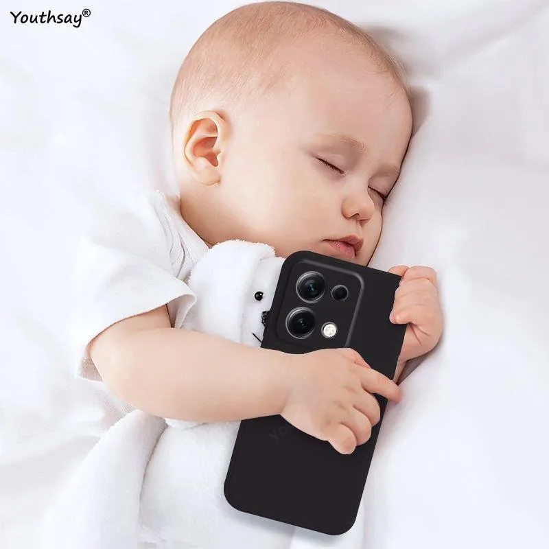 For Xiaomi Redmi Note 14S Case Redmi Note 14S Cover Funda Coque Soft Original Liquid Silicone Back Case Redmi Note 14S - image 5