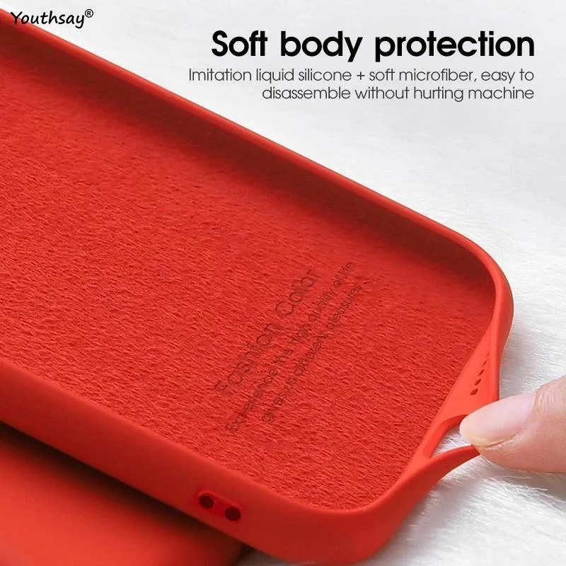 For Xiaomi Redmi Note 14S Case Redmi Note 14S Cover Funda Coque Soft Original Liquid Silicone Back Case Redmi Note 14S - image 6