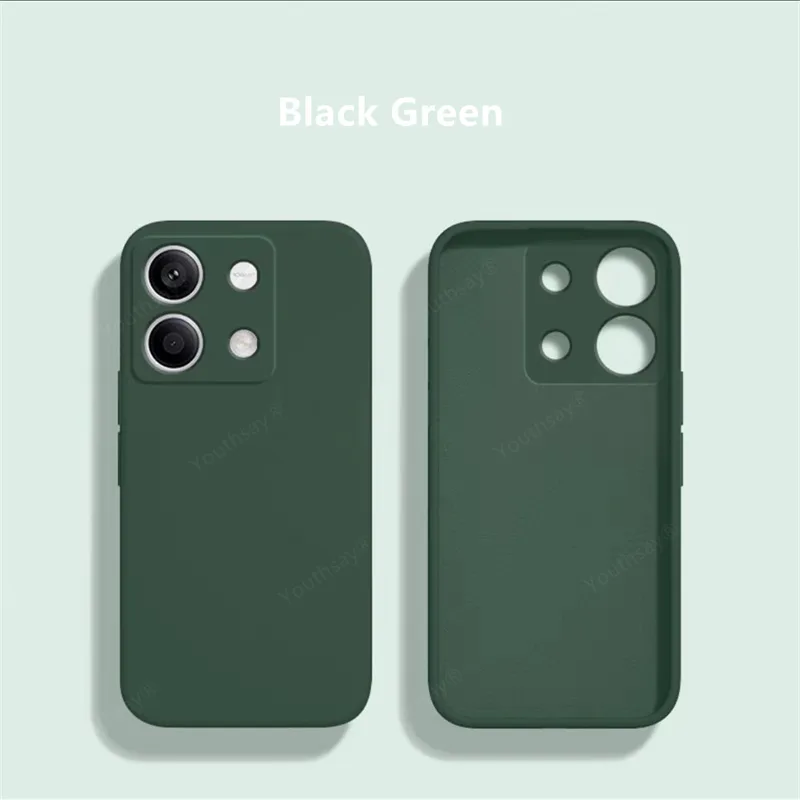 For Xiaomi Redmi Note 14S Case Redmi Note 14S Cover Funda Coque Soft Original Liquid Silicone Back Case Redmi Note 14S detail 2