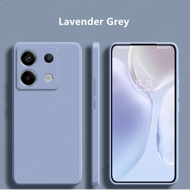 For Xiaomi Redmi Note 14S Case Redmi Note 14S Cover Funda Coque Soft Original Liquid Silicone Back Case Redmi Note 14S detail 5