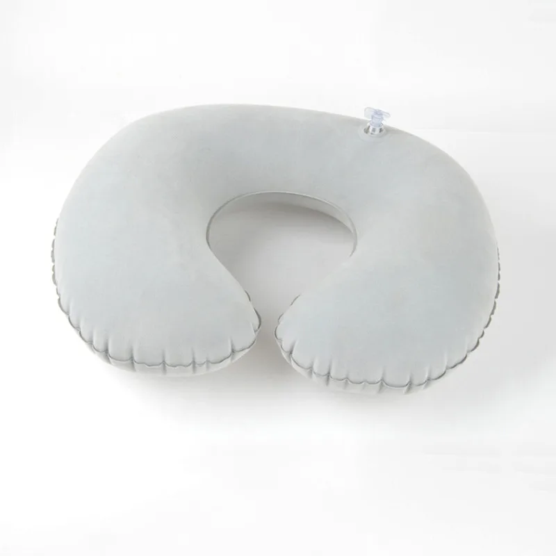 1pcs Inflatable C-shaped Pillow Travel Neck Pillow Portable Round Pillow Cushion image 4