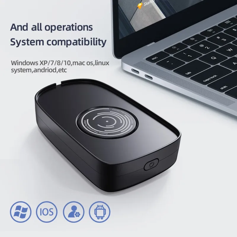 Jiggler USB Mouse Mover Anti-sleep Automatic Mouse Movement Simulator With ON/OFF Switch For Computer Awakening Keeps PC Active detail 6
