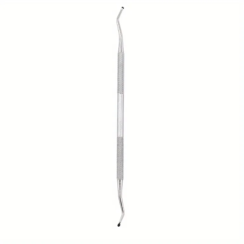 Stainless Steel Oral Hygiene Tooth Tool Kit With Mouth Mirror, Scaler & Pick Tools, Non-Slip Patterned Handle Teeth Clea image 3