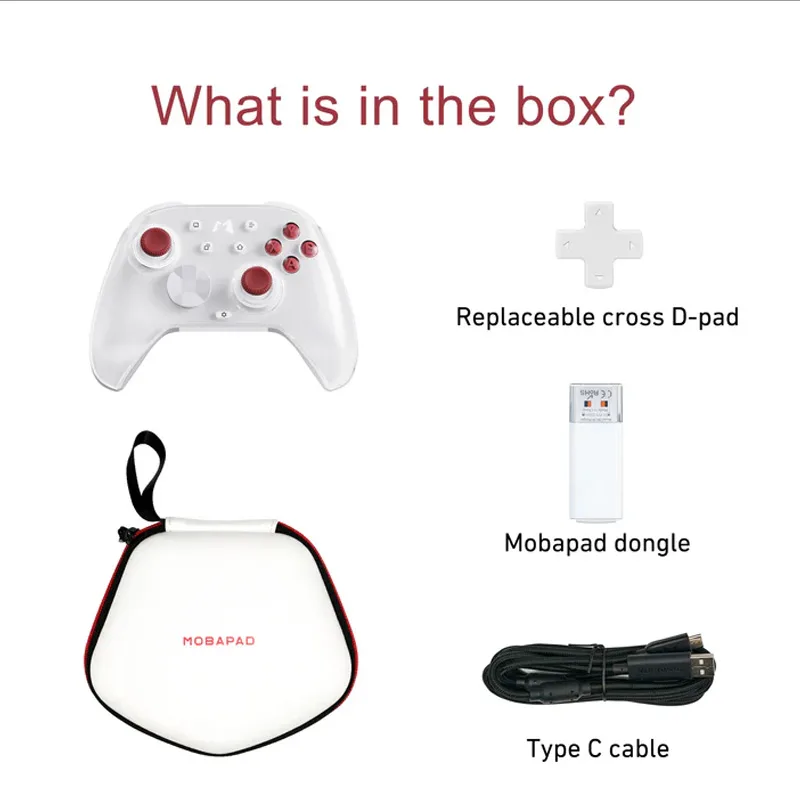 MOBAPAD Huben 2 Mechanical Bluetooth Controller For Nintendo Switch NS Switch 2 PC Android iOS Steam Game Console - image 6