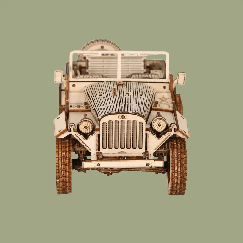 3D Puzzle Diy Wooden Toy Car Assembly Model For Adult Birthday Halloween Christmas Gifts image 2