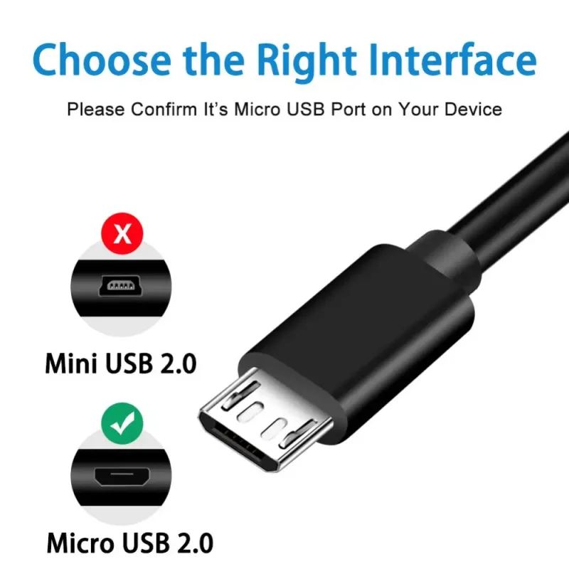 NNBILI 2A Micro USB Cable Fast Charging Phone Micro USB Cable For Xiaomi Samsung Andriod USB Charge Cables Cord image 4
