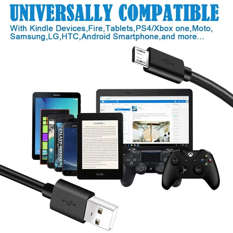 NNBILI 2A Micro USB Cable Fast Charging Phone Micro USB Cable For Xiaomi Samsung Andriod USB Charge Cables Cord image 6
