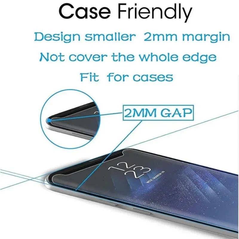 4PCS For Poco X7 Glass Poco X6 Tempered Glass 9H 9H HD Full Curved Cover Phone Protective Screen Protector For Poco X7 PocoX6 X5 detail 4