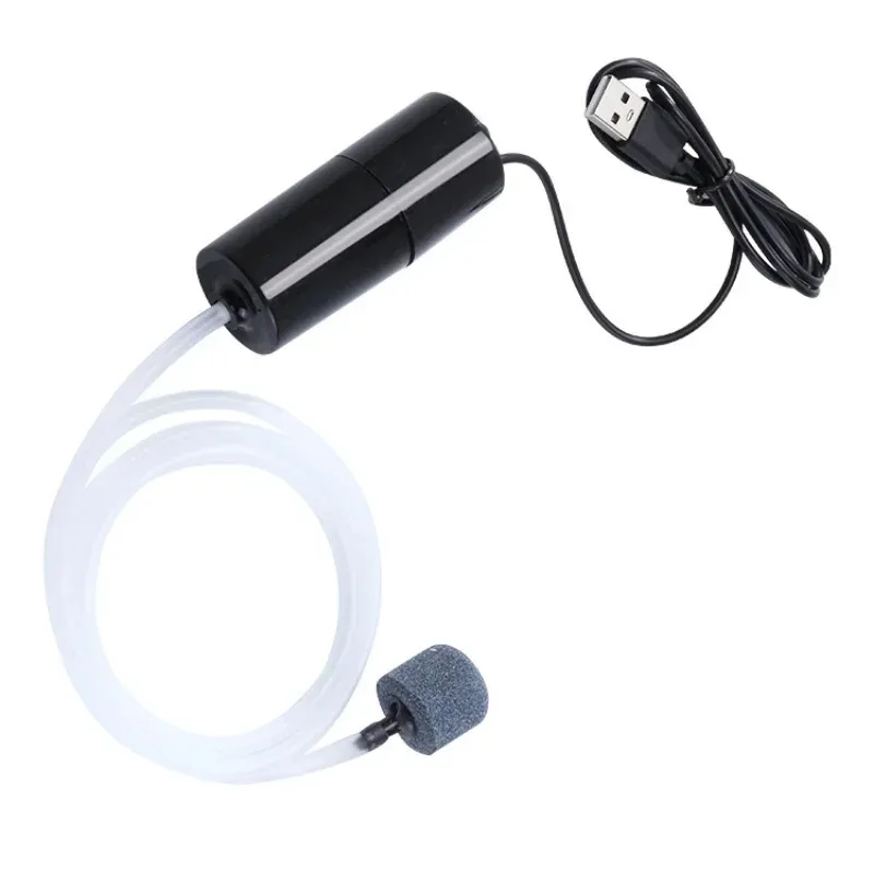 Aquarium Oxygen Air Pump Fish Tank USB Silent Air Compressor Aerator Portable Mini Small Oxygenator Aquarium Accessories 5v 1W - image 4