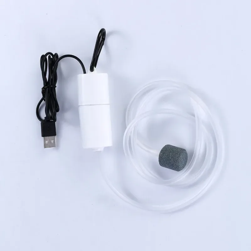 Aquarium Oxygen Air Pump Fish Tank USB Silent Air Compressor Aerator Portable Mini Small Oxygenator Aquarium Accessories 5v 1W - image 6