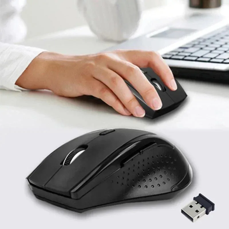 2.4Ghz Wireless Mouse Gamer for Computer PC Gaming Mouse with USB Receiver Laptop Accessories - image 2