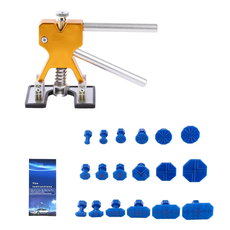 Car Body Sheet Metal Paintless Dent Plastic Puller Kit Auto Hail Pit Removal Repair Tools Hot Multiple Sizes Suction Cup image 2