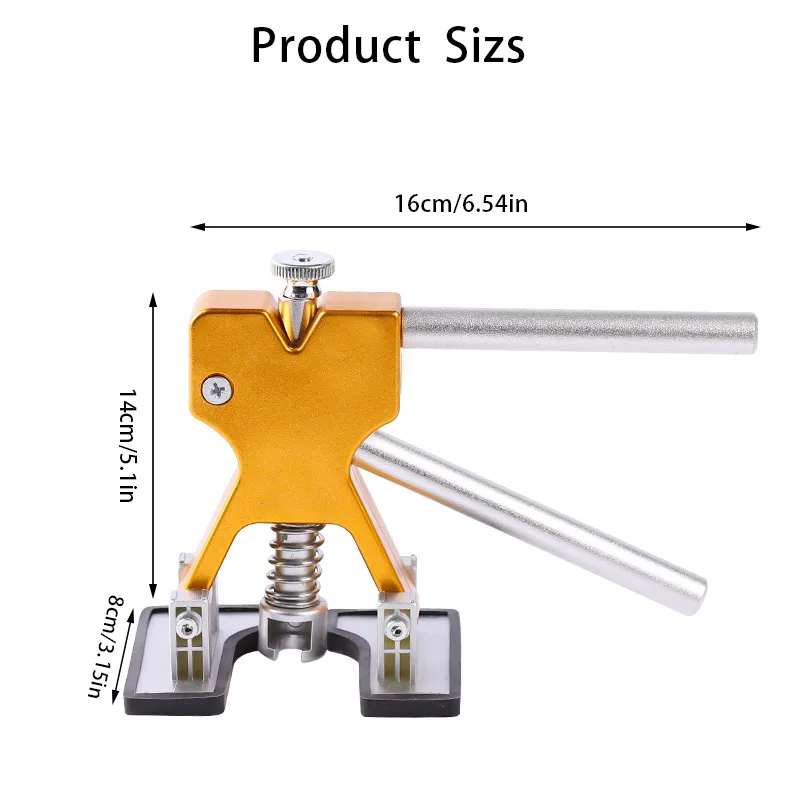 Car Body Sheet Metal Paintless Dent Plastic Puller Kit Auto Hail Pit Removal Repair Tools Hot Multiple Sizes Suction Cup image 3