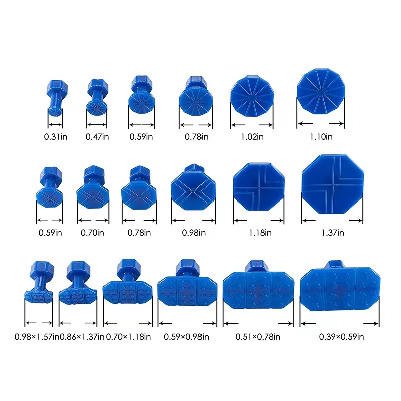 Car Body Sheet Metal Paintless Dent Plastic Puller Kit Auto Hail Pit Removal Repair Tools Hot Multiple Sizes Suction Cup image 4