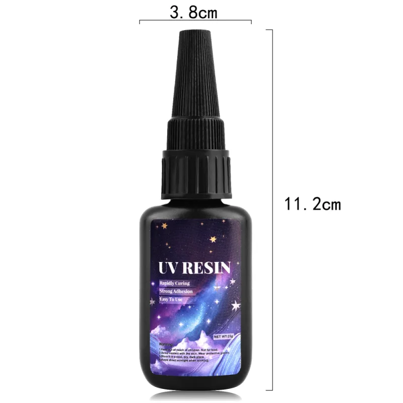 25g UV Resin Glue Bonding & Welding UV Glue With Light Quick-Drying Resin Glue For Bonding Glass Metal Wood DIY Crafts D image 5