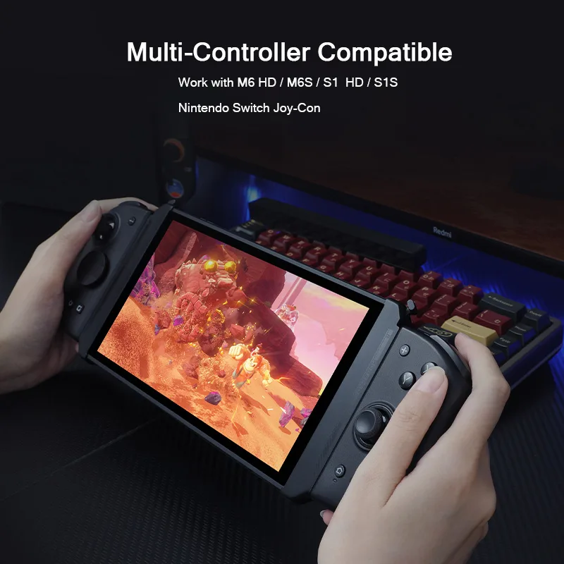 MOBAPAD C70 For JoyCon Adapter Convenient Charging for Switch JoyCon For M6 HD M6S S1 S/HD Controllers on Nintendo Switch 2 - image 6
