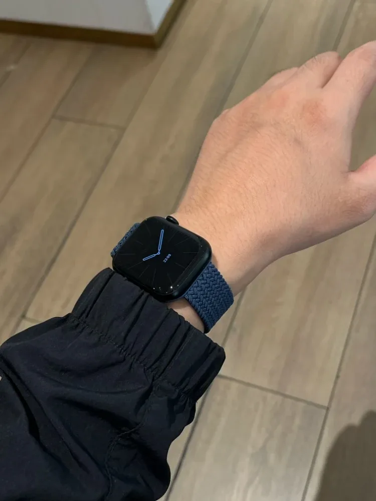 Braided Nylon Strap For Apple watch Band Ultra 3-2 11 10 42mm 46mm 49mm 40mm 41mm 44-45mm Bracelet iWatch Series 9 8 7 6 image 3