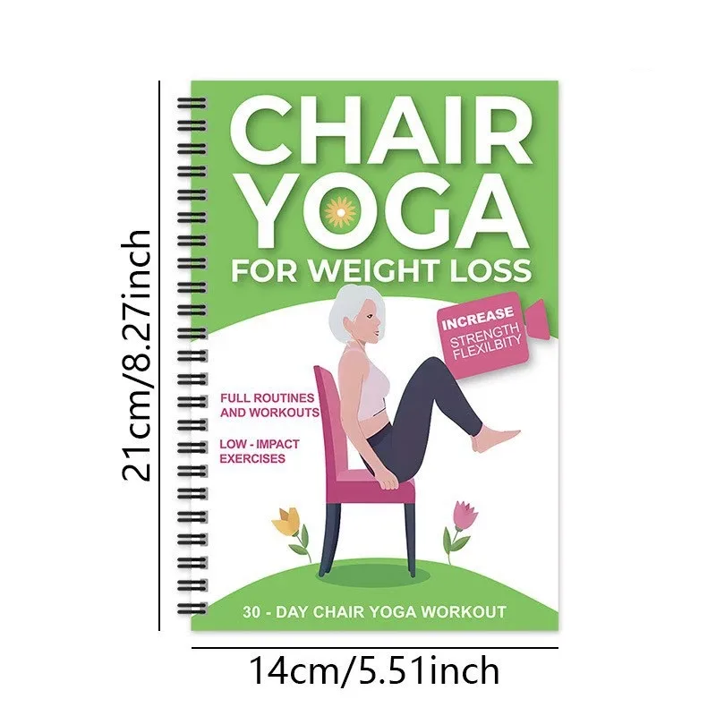 Chair Yoga Guide for Weight Loss, Muscle Strengthening & Flexibility - Beginner-Friendly Workout Suitable for Seniors an image 2