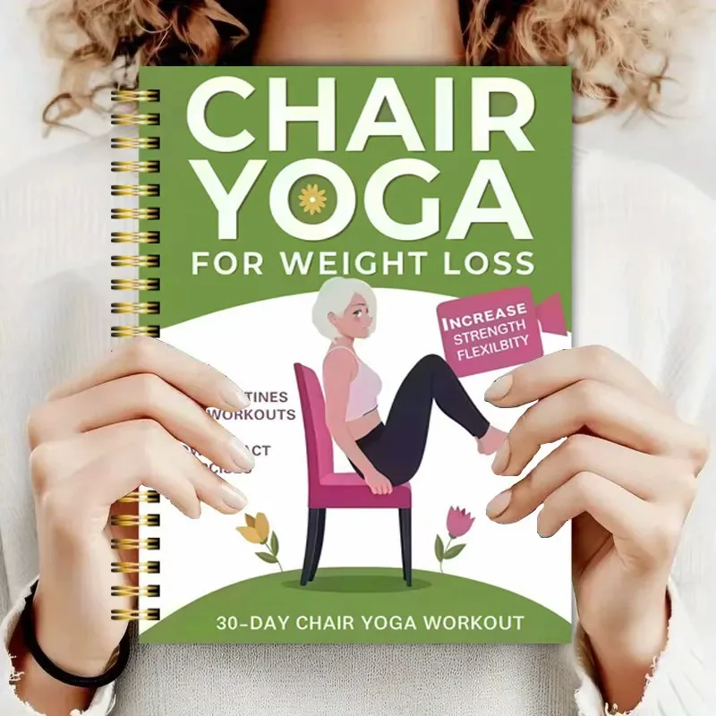 Chair Yoga Guide for Weight Loss, Muscle Strengthening & Flexibility - Beginner-Friendly Workout Suitable for Seniors an image 3