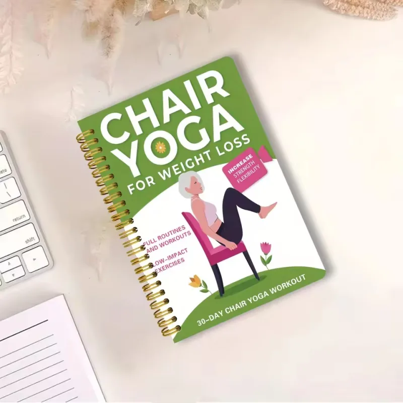 Chair Yoga Guide for Weight Loss, Muscle Strengthening & Flexibility - Beginner-Friendly Workout Suitable for Seniors an image 4