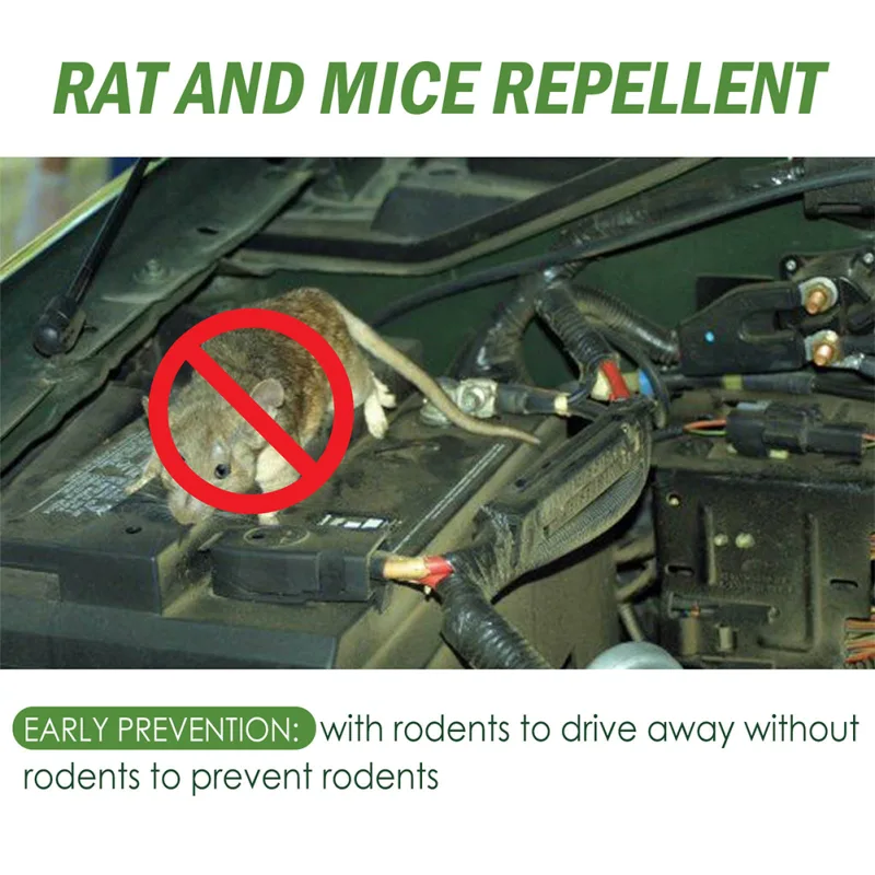 8Pcs Mice Repellent Deterrent Anti-Mouse Ball Rat Repellent Non-toxic Safe Peppermint Oil for Outdoor Indoor Pest Insect image 5