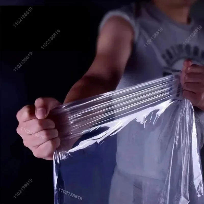 2x2m Transparent Rainproof Shading Cloth Tarpaulin Lightweight Waterproof Tarpaulin Cover Tarpaulin Transparent Rainproof Cloth - image 2