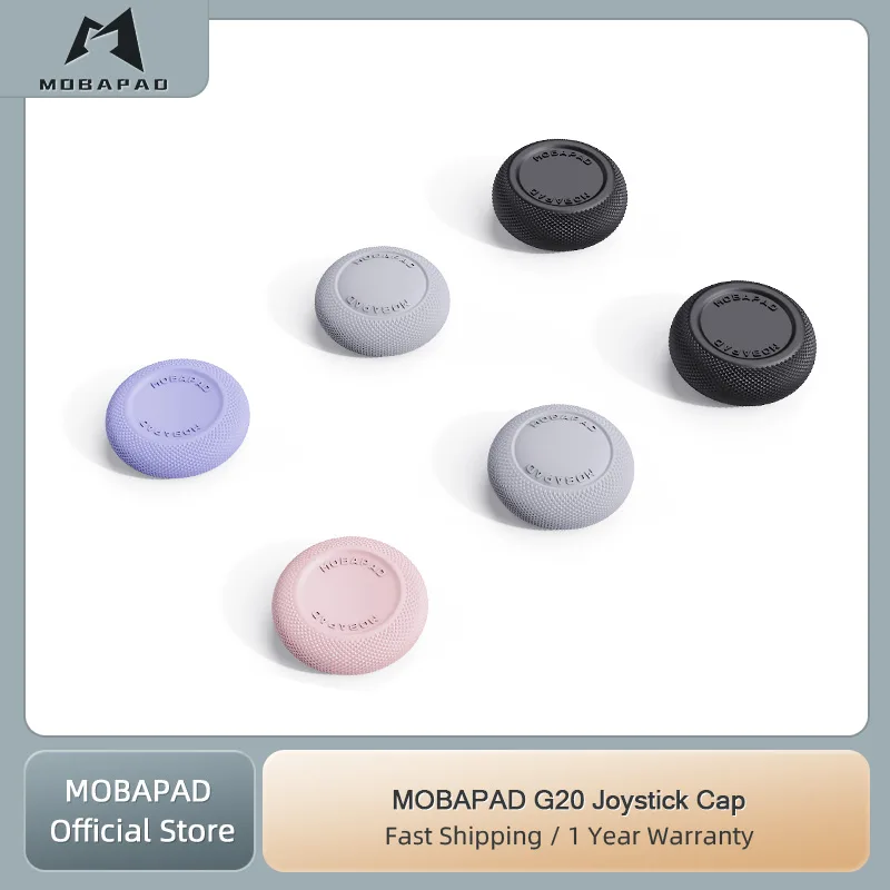 MOBAPAD G20 Joystick Cap 6 in 1 Thumb Grip Kit for Mobapad CHITU 2, HUBEN 2,N1 Controller Replacement Game Accessories - image 1