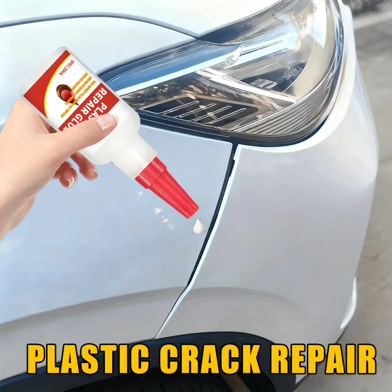 Car Bumper Repair Glue - Special Adhesive for Plastics, Repairs Plastic Parts, Rearview Mirror Base, Repairs Damage and  image 4