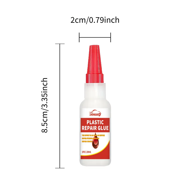 Car Bumper Repair Glue - Special Adhesive for Plastics, Repairs Plastic Parts, Rearview Mirror Base, Repairs Damage and  image 6