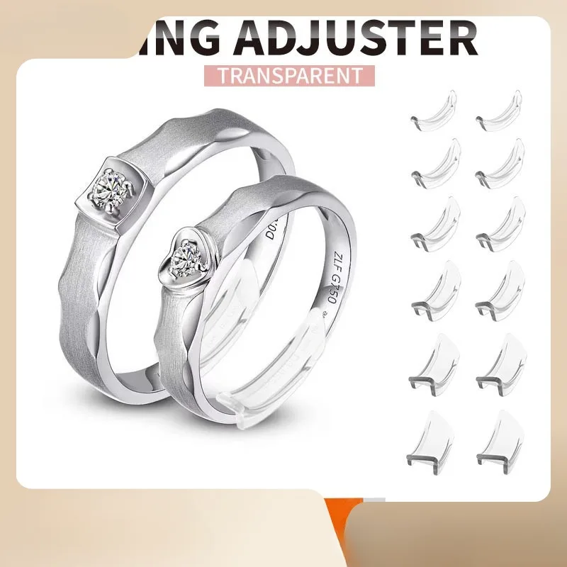 Cross-Borderring adjuster Transparent Ring Size Adjustment Pad Ring Invisible Adjuster - image 2